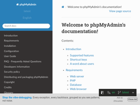 docs.phpmyadmin.net
