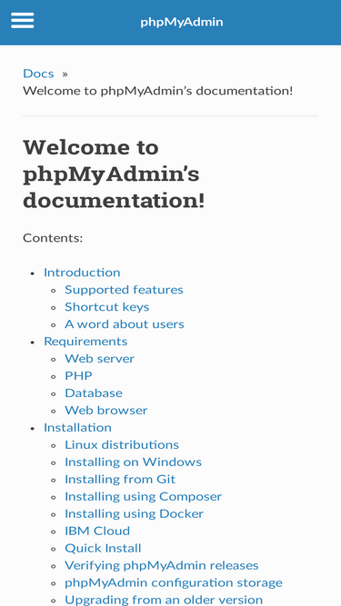 docs.phpmyadmin.net