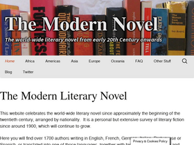 'themodernnovel.org' screenshot
