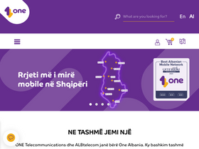 'stanew.one.al' screenshot