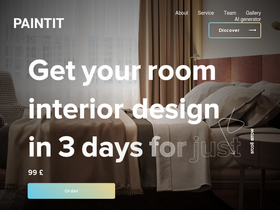 Paintit - Revolutionize your space with AI-driven interior design visualization.