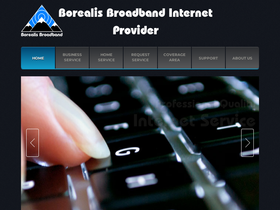 'borealisbroadband.net' screenshot