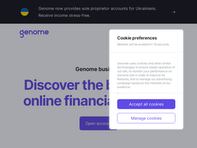 'genome.eu' screenshot