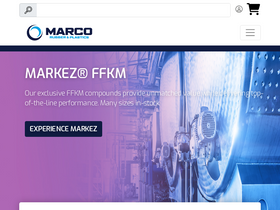 'marcorubber.com' screenshot