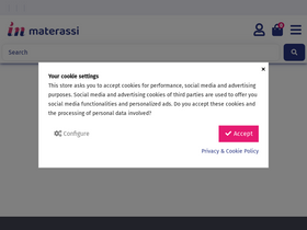 'inmaterassi.it' screenshot