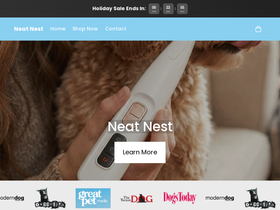 neat-nest.co homepage screenshot
