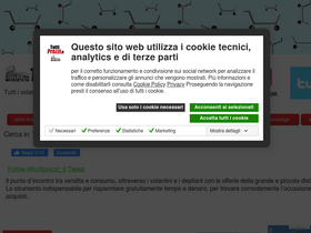'tuttiprezzi.it' screenshot