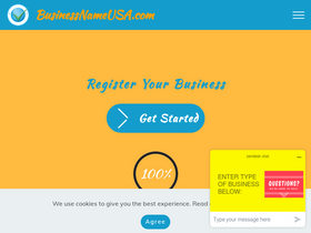 'businessnameusa.com' screenshot
