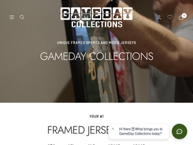 gamedaycollections.com homepage screenshot