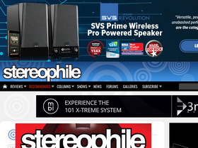 'stereophile.com' screenshot
