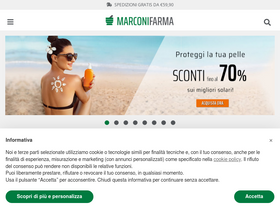 'marconifarma.it' screenshot