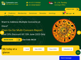 'cyberastro.com' screenshot