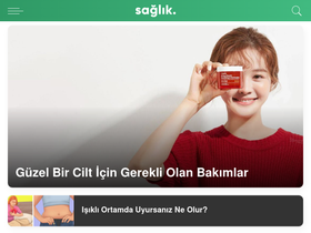 'saglikpaylasimlari.com' screenshot