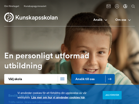 'kunskapsskolan.se' screenshot