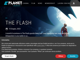 'eplanetcinemas.it' screenshot