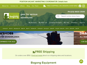 'bogong.com.au' screenshot