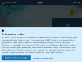 'bbva.pt' screenshot