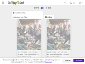 'holdmyticket.com' screenshot