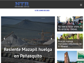 'ntrzacatecas.com' screenshot