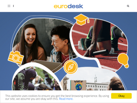 'eurodesk.eu' screenshot