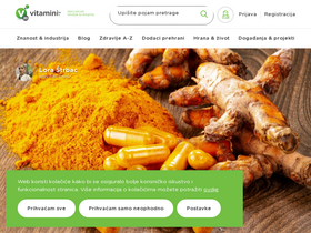 'vitamini.hr' screenshot