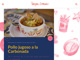 'virginiademaria.cl' screenshot