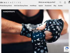 kaliactive.com homepage screenshot