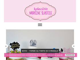 'kolaci.biz' screenshot