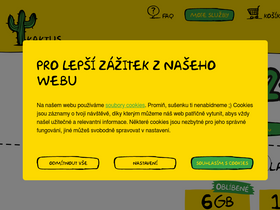 'mujkaktus.cz' screenshot