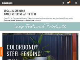'oxworks.com.au' screenshot