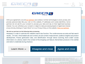 'oreca-store.com' screenshot