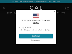 ginniaroralabel.in homepage screenshot