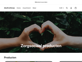 deuitverkoop.nl homepage screenshot