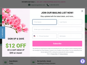 'pixiesgardens.com' screenshot