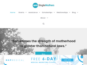 'singlemothers.us' screenshot