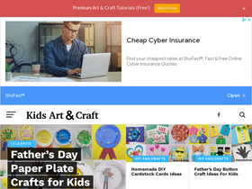 'kidsartncraft.com' screenshot