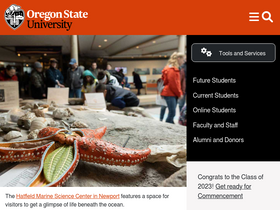 'oregonstate.edu' screenshot