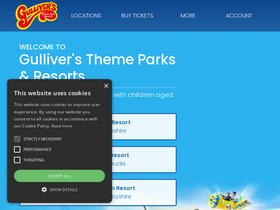 'gulliversfun.co.uk' screenshot