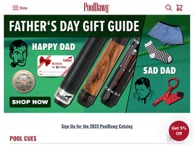 'pooldawg.com' screenshot