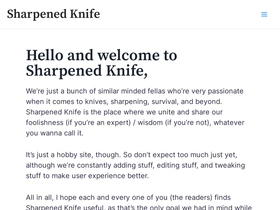 sharpenedknife.com