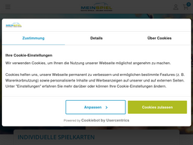 'meinspiel.de' screenshot