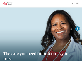 'cedars-sinai.edu' screenshot