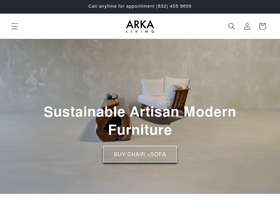 arkaliving.com homepage screenshot