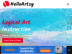 'helloartsy.com' screenshot