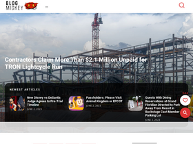 'blogmickey.com' screenshot