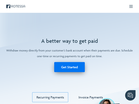 'rotessa.com' screenshot