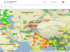 'air-quality.com' screenshot