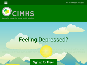 'cimhs.com' screenshot
