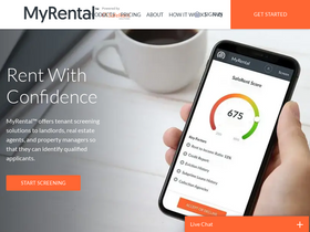 'myrental.com' screenshot
