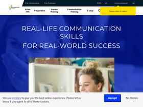 'euroexam.org' screenshot